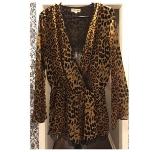 Leopard Romper